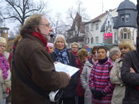 Kiezführung im Bahnhofsviertel von Lichterfelde West mit Harald Hensel am 21. März 2015