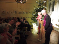 Literarisch-satirische Weihnachtsrevue mit Elisabeth Arend und Klaus Schäfer 