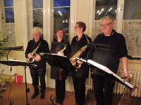 Musikalischer Auftakt zur Adventszeit mit dem Saxofonquartett