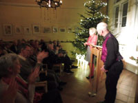 Literarisch-satirische Weihnachtsrevue mit Elisabeth Arend und Klaus Schäfer